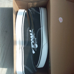 (새상품)반스 어센틱 블랙 260 이미지