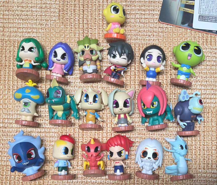 신비아파트 피규어30종 비밀아지트 일괄 팔아요--1