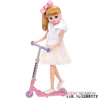 다카라 리카짱 킥보드 세트 일본다이소 에리짱 인형옷 2개 세트 일괄 육일돌 리카인형 블라이스 인형 의상 이미지