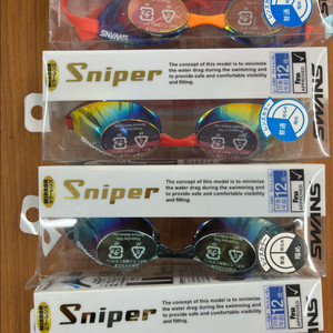 스완스 스나이퍼 SR-10M 미러 수경 새상품 물안경