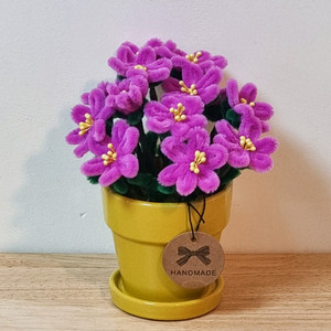 모루 꽃 화분 홈데코 인테리어 소품 집들이선물