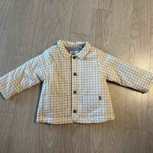 밍크뮤 체크 패딩 점퍼 (봄 가을 )