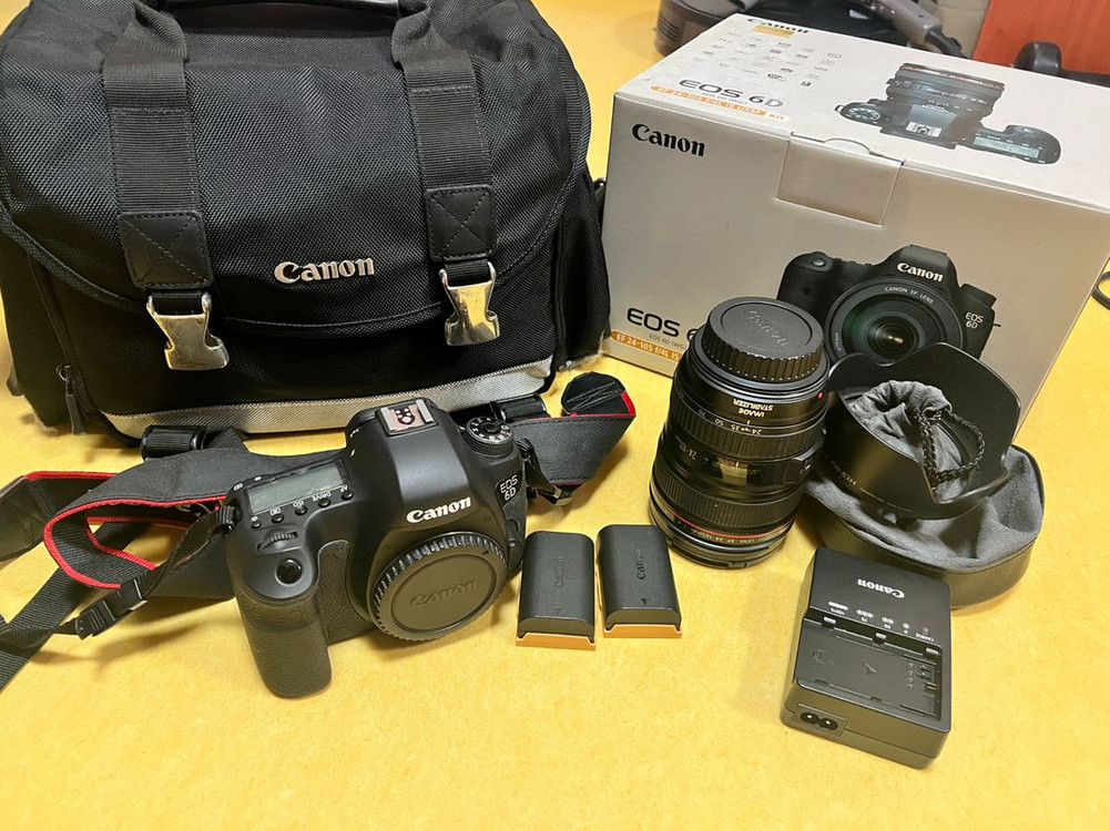 캐논 풀프레임 EOS 6D 바디(2286컷) + EF 24-105 L IS USM 패키지 판매합니다~ 이미지