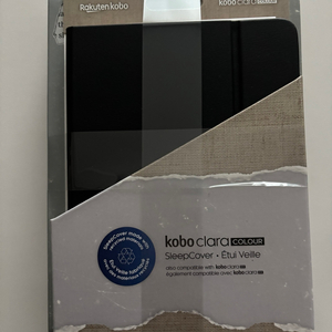 Kobo Clara BW (라쿠텐 코보 정품 블랙 슬립커버 세트) 미개봉(택포)