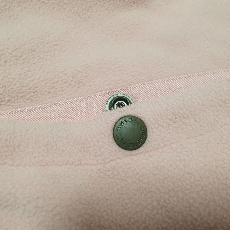 L 슈프림 폴라텍 해링턴 자켓 스몰박스 핑크 Supreme 이미지