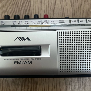 AIWA RM-P306 카세트 녹음기 라디오 아이와 rmp306