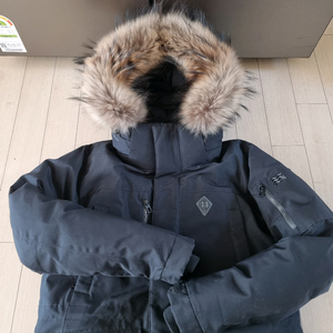 [100]코오롱 야상패딩 구스다운 대대장급 패딩 등산 방한용품 오토바이