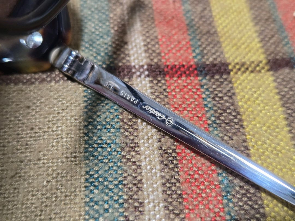 카르티에 130사이즈 뿔테 선글라스--6