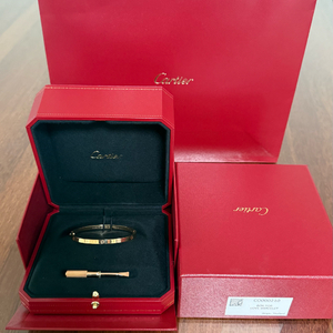 까르띠에 러브팔찌 sm 로즈골드(16호)