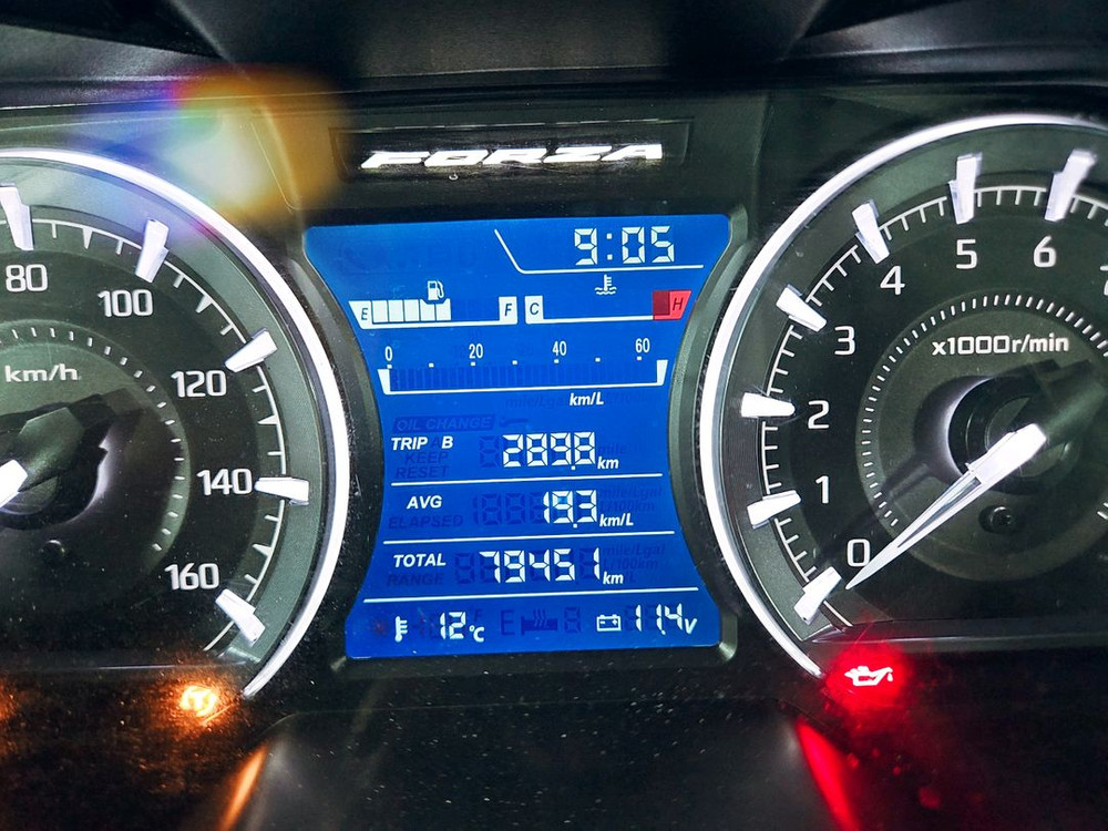 포르자350CC/23년식/79451KM/2채널블랙박스/중고오토바이/포르자--5