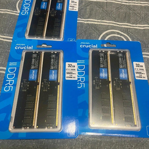 미개봉) Crucial DDR5 32GB 5600MHz 데스크탑 램