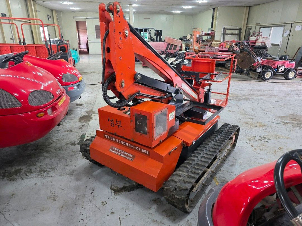 성부산업 SB-8000N 고소작업차 소개합니다8000N 전동고소차2단붐, 이미지