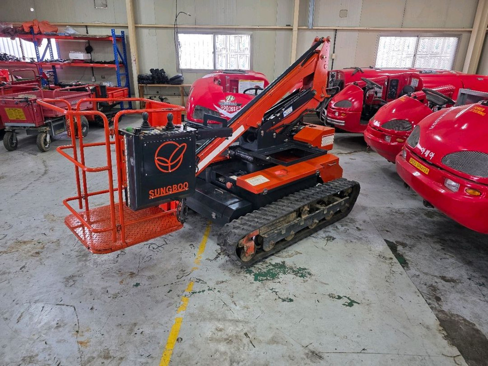 성부산업 SB-8000N 고소작업차 소개합니다8000N 전동고소차2단붐, 이미지