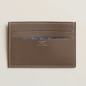 에르메스 시티즌 트윌 카드홀더 카드지갑 에토프/ 블루 드 프랑스/ 블루 사피흐