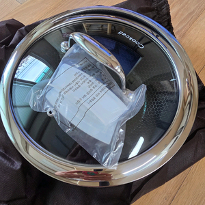 쿡셀 블랙큐브 더블코팅 통3중가마솥 22cm+뚜껑포함 실리콘손잡이