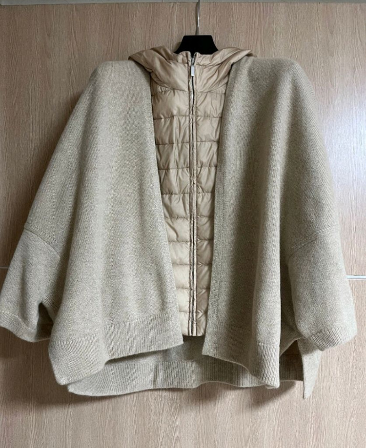 더캐시미어 캐시미어100가디건/패딩조끼 팝니다 이미지
