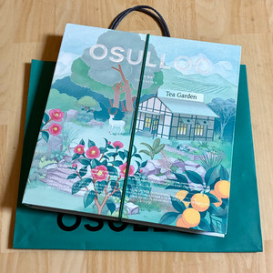 오설록 차의정원 티선물세트(쇼핑백포함) 미개봉