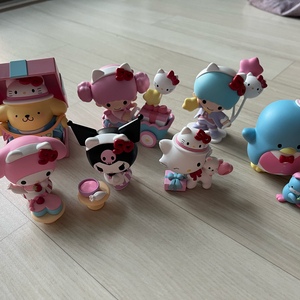 팝마트 산리오 헬로키티 50주년 피규어 챠미키티 쿠로미 마이멜로디 폼폼푸린 리틀트윈스타 키키 라라