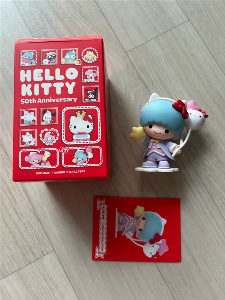 팝마트 산리오 헬로키티 50주년 피규어 챠미키티 쿠로미 마이멜로디 폼폼푸린 리틀트윈스타 키키 라라--7