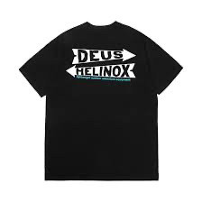 헬리녹스 x 데우스 엑스 마키나 티셔츠 블랙