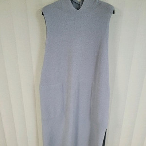 한섬 래트바이트 후드 니트 롱 원피스