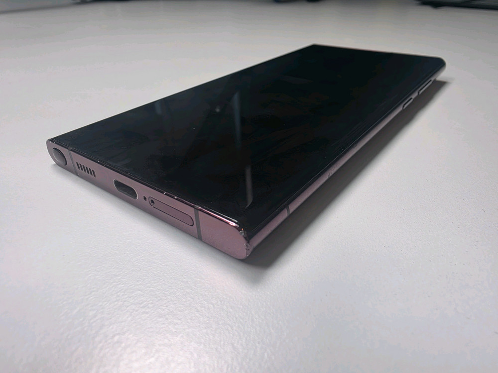 삼성 갤럭시 S22 울트라 256GB 스마트폰 버건디--3