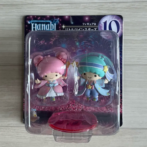 산리오 해피쿠지 2024 하나비 리틀트윈스타 키키 라라 피규어 가챠 굿즈