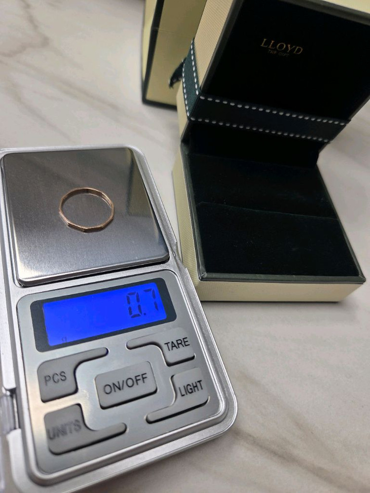 로이드 14k 핑크골드반지--5