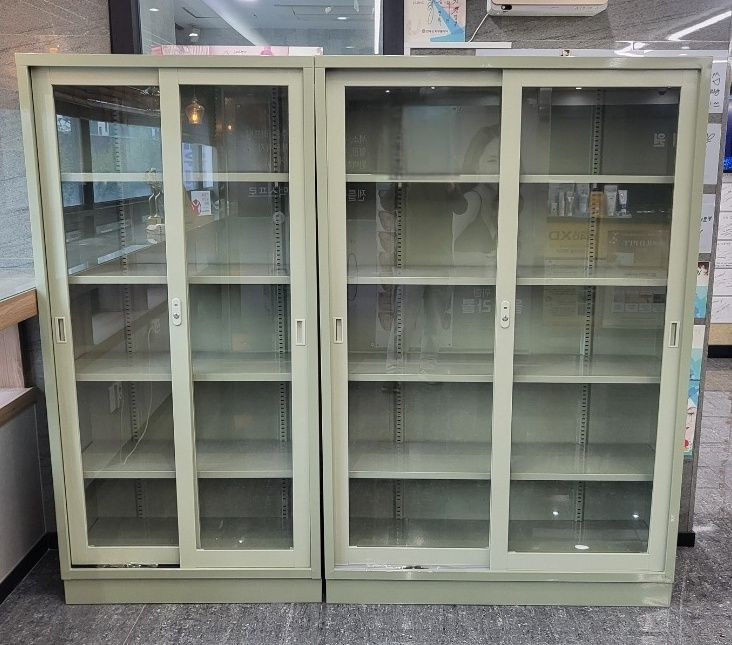 철제캐비넷 철재옷장 철재사물함 철제보관함 철재유리진열장 이미지