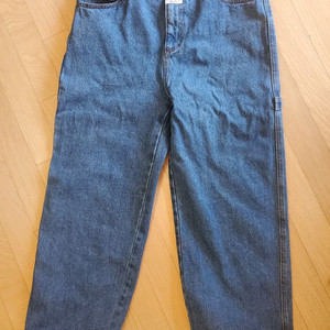 마리떼 프랑소와 중청 와이드 데님 34