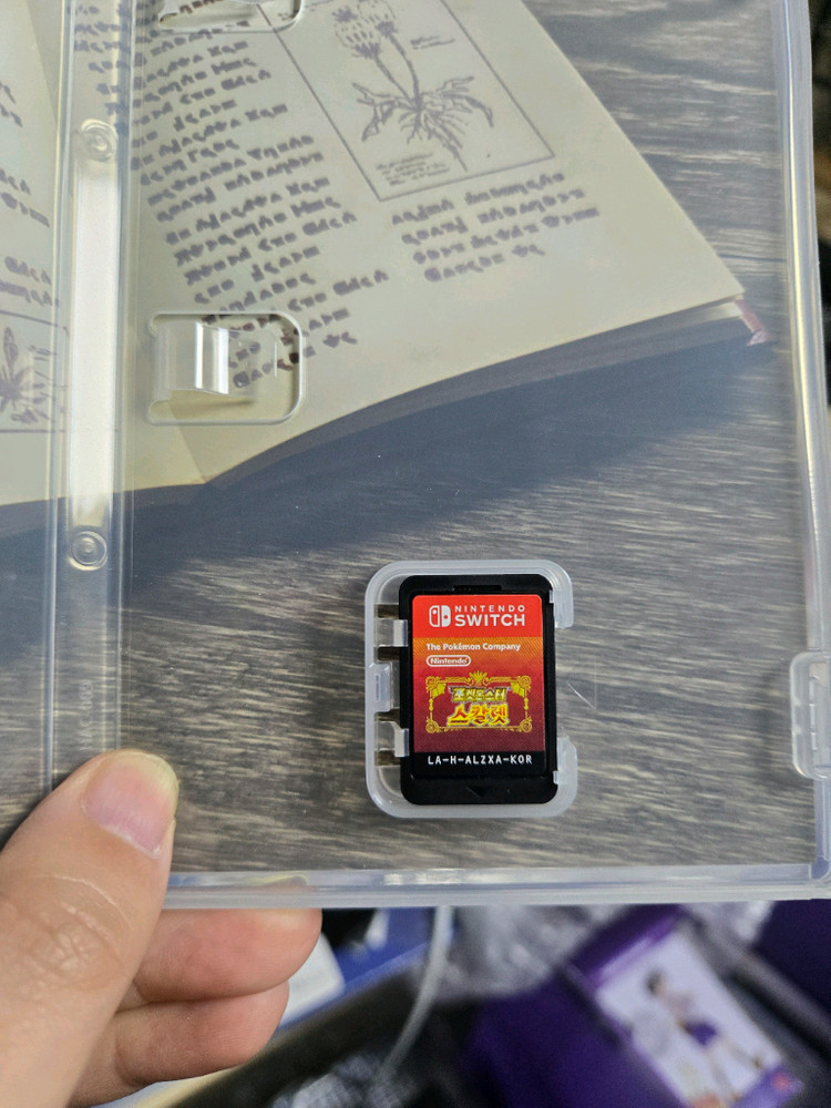 닌텐도스위치 포켓몬스터 스칼렛.제로의비보 판매합니다--1