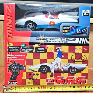 미개봉!교쇼 퍼스트 미니지 달려라번개호!!마하호 알씨카 rc car- 헤드라이트와 테일라이트가 작동해요