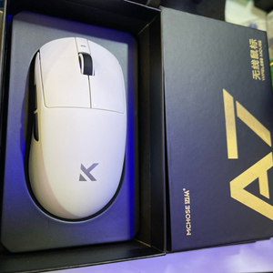 MCHOSE A7 울트라 8K 유무선 게이밍 마우스 화이트