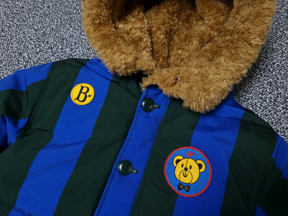 [무료배송][110]베베드피노 테디베어 덕다운 패딩--3