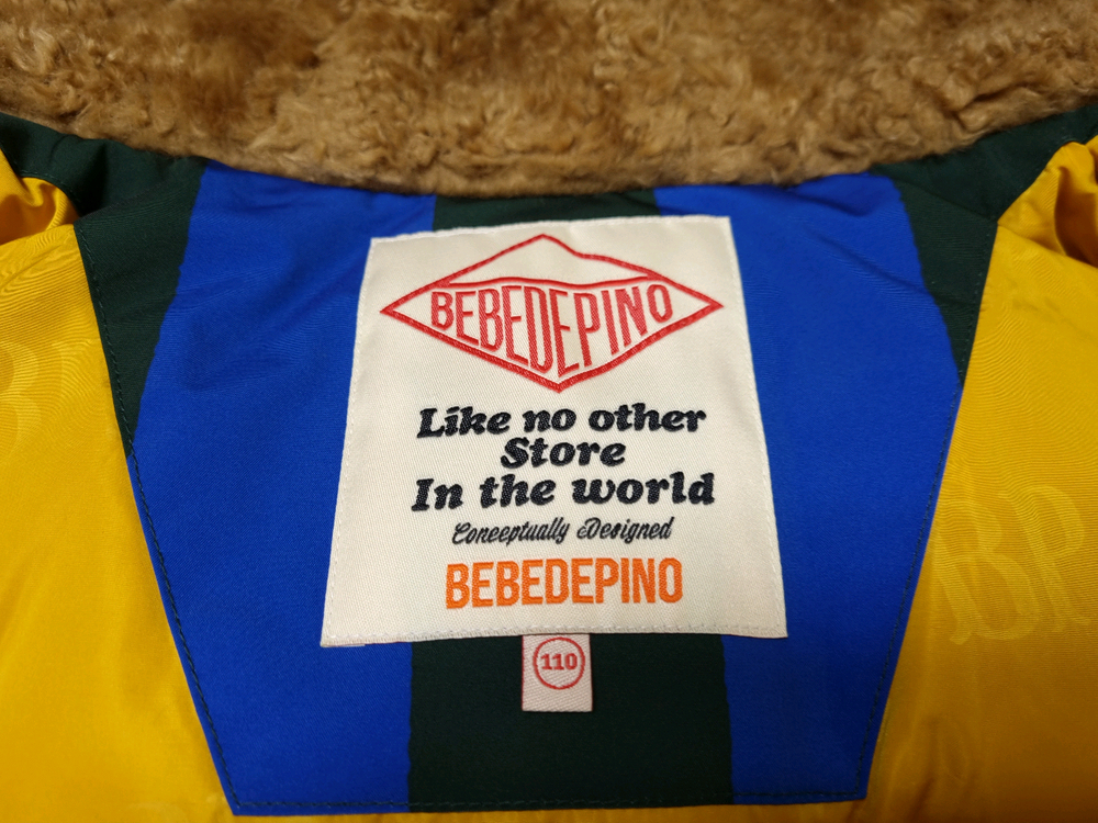 [무료배송][110]베베드피노 테디베어 덕다운 패딩--5