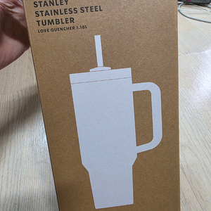 한정판 스타벅스 스탠리 러브 켄처 텀블러 1.18L 핑크 새상품미개봉