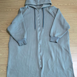 바이정수 롱 후드 집업 기모(프리사이즈) 이미지