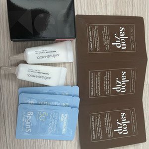 정샘물아이섀도우 포함 화장품 정리