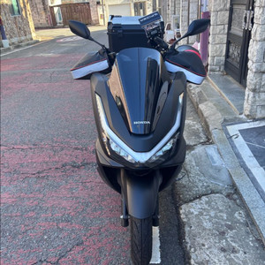 혼다 pcx 125 2025 무광 블랙 신차급 abs 이미지