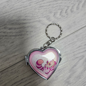 하트 모양 미러 키링