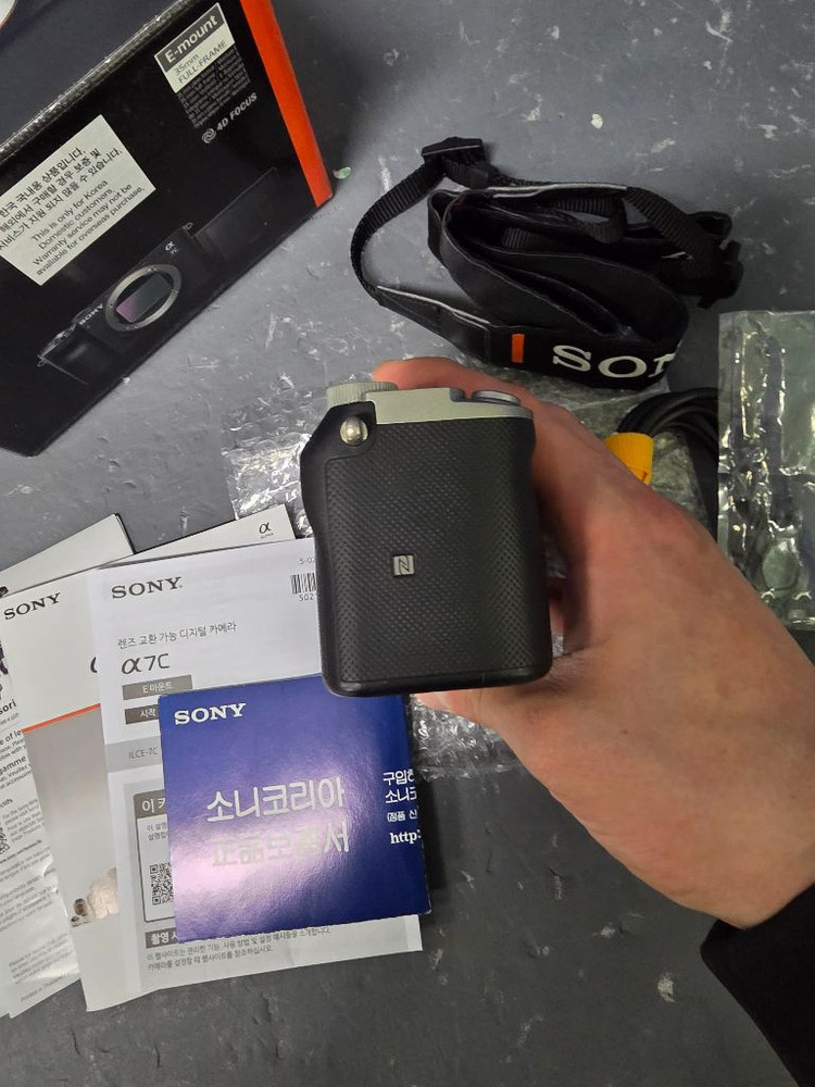 소니a7c 실버 만컷대 풀박스구성품판매해요--2