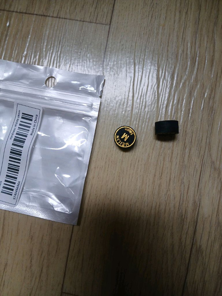 당구 큐팁 돼지 가죽 이미지