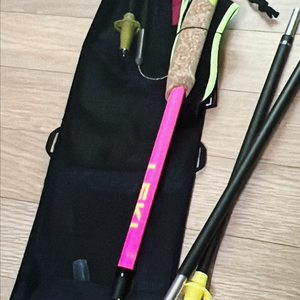 레키 트레일런닝 leki 래키 트런 핑크 카본스틱