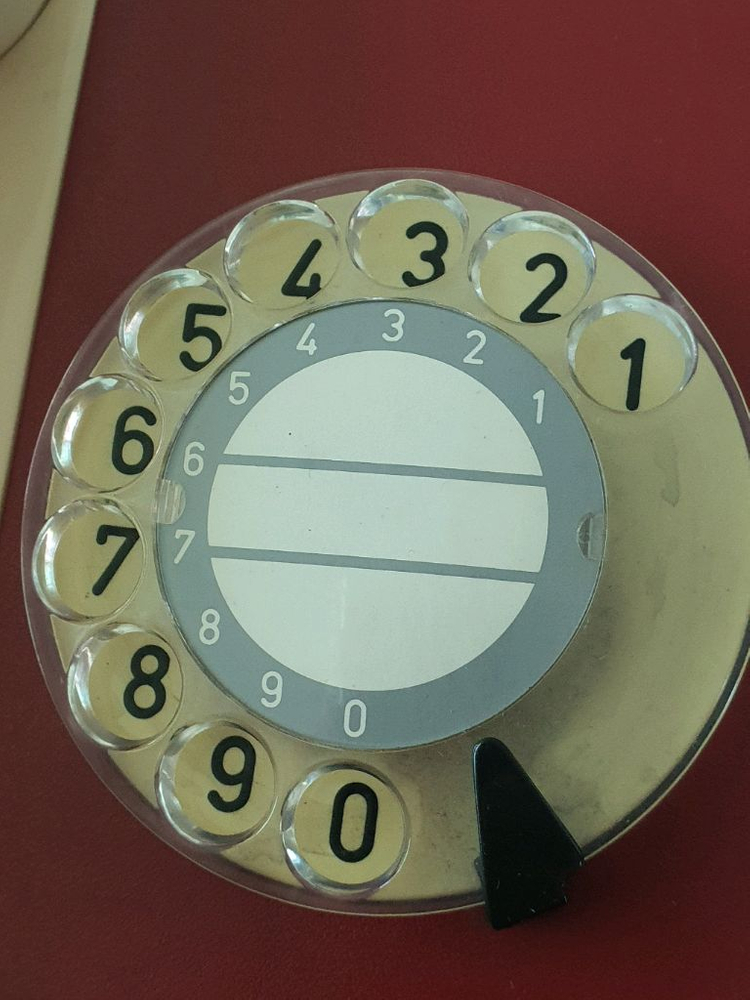 1985년산 삼성 빈티지 전화기 이미지