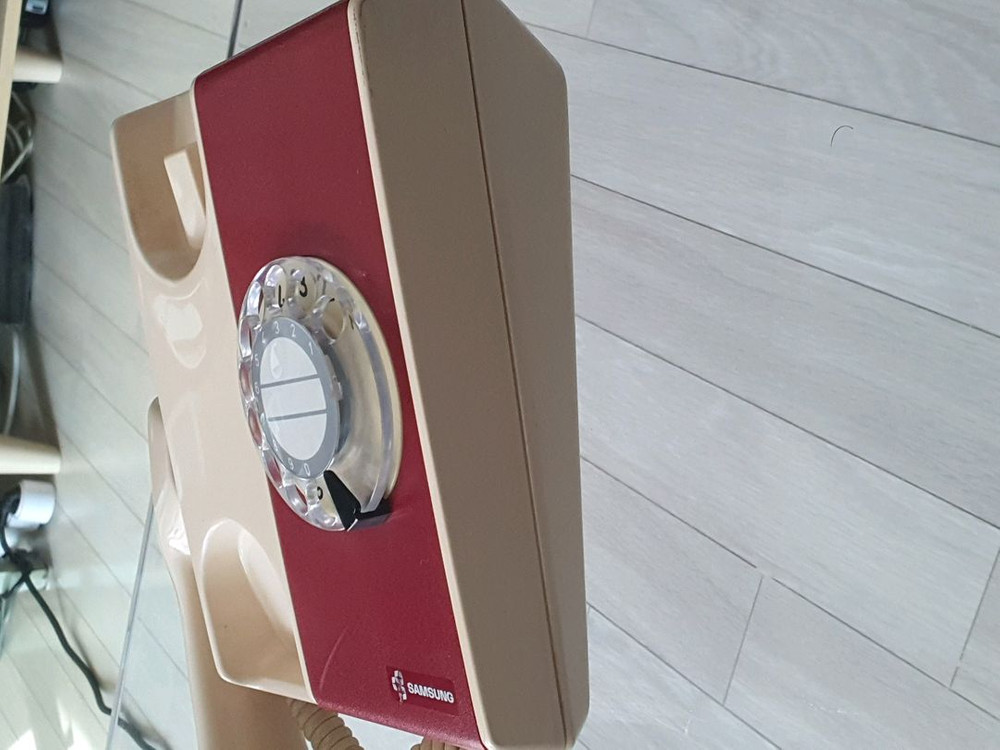 1985년산 삼성 빈티지 전화기 이미지