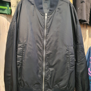 [슈퍼오버핏] 네이비 MA-1 항공점퍼 / 가슴 77cm