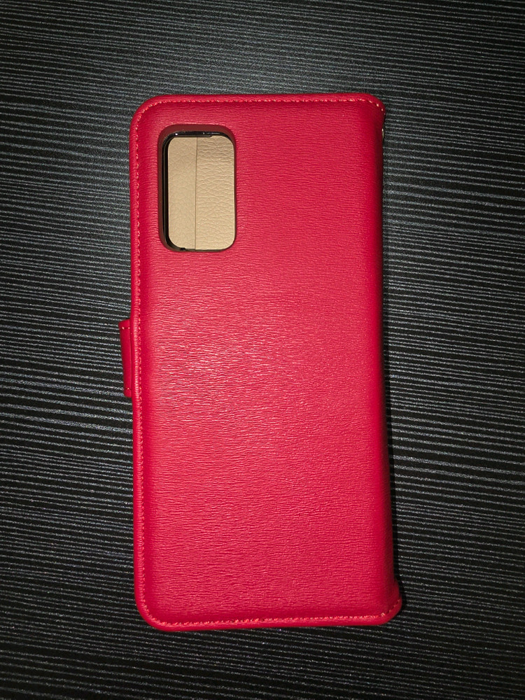 갤럭시 노트20 카드지갑 케이스 (레드)--1