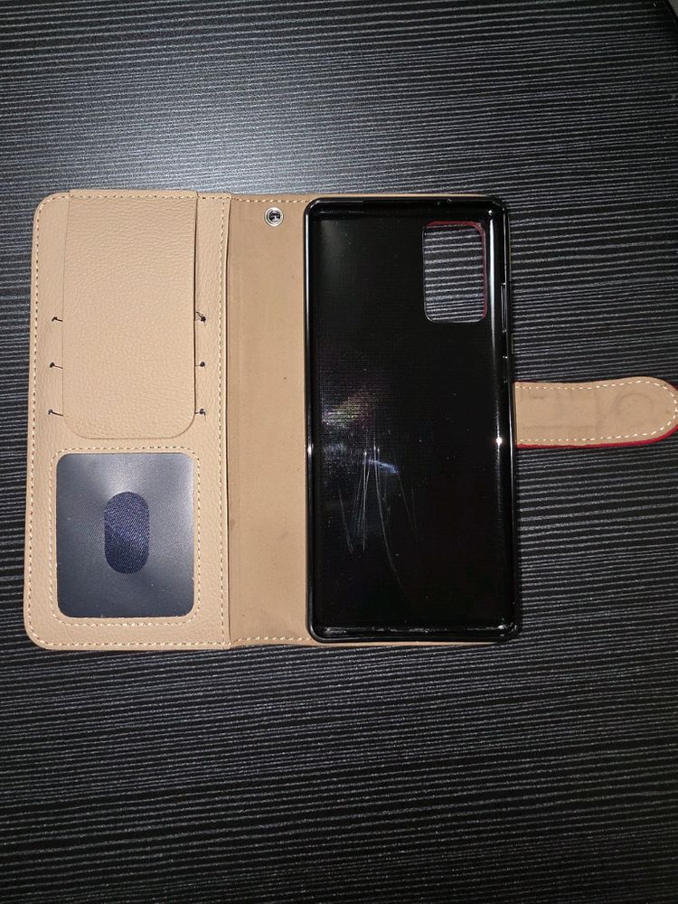 갤럭시 노트20 카드지갑 케이스 (레드)--2