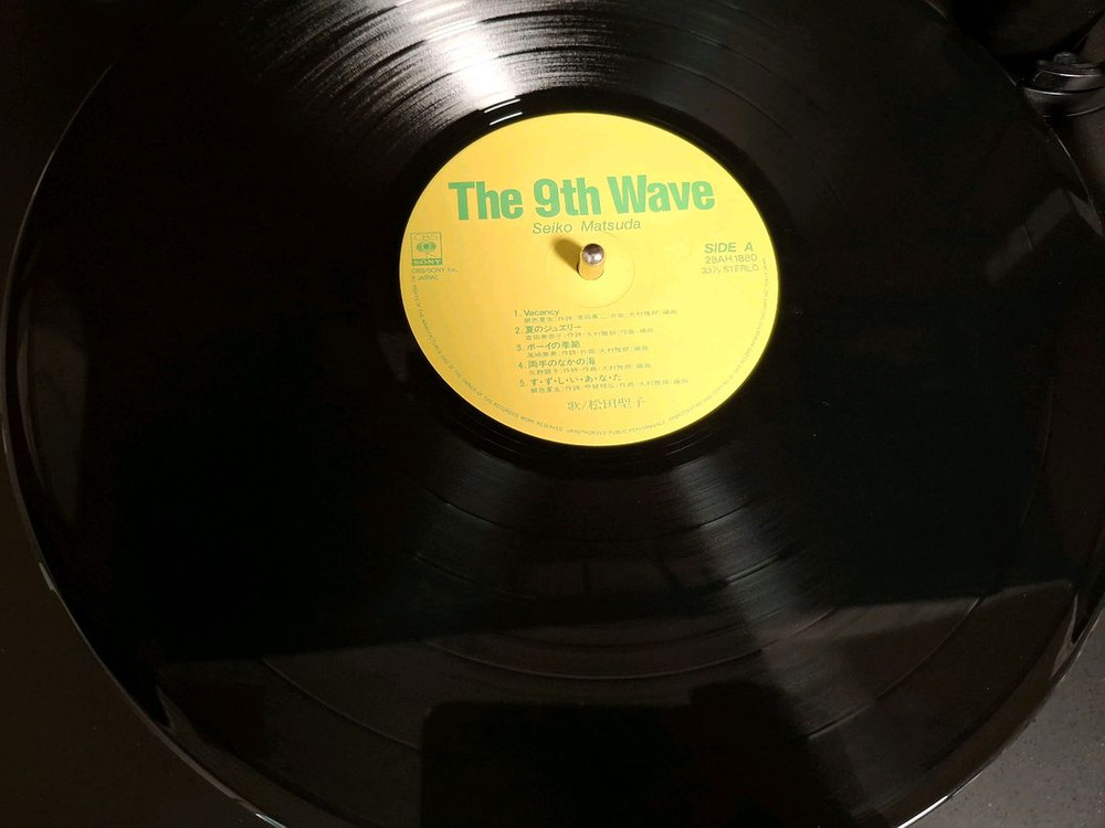 마츠다 세이코 The 9th Wave 초판 엘피 LP--4