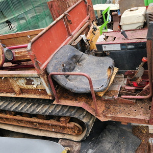 부식많고 상태를 모르는 운반차 운반기 ss기 수리용이나 부품용으로